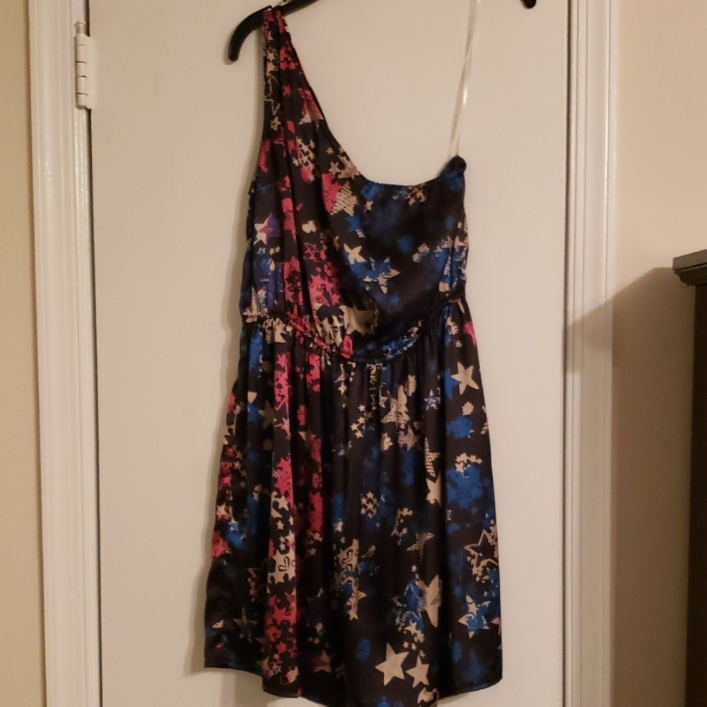 Fun starry one strap dress